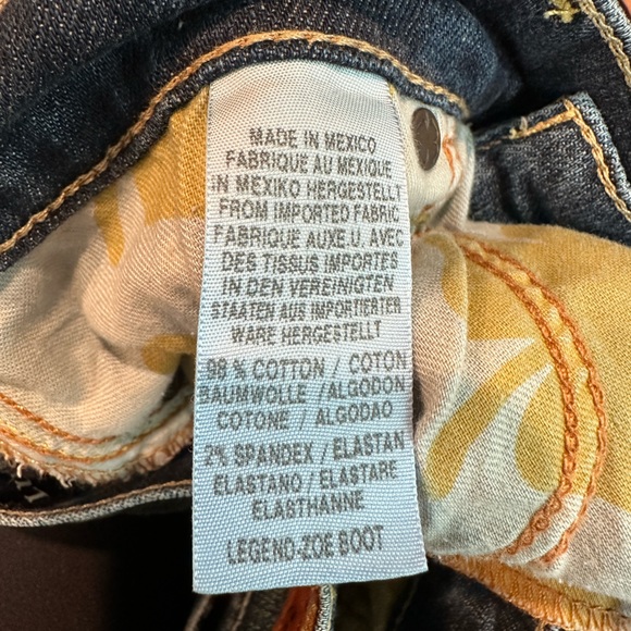 Lucky Brand Zoe Bootcut Jeans Sz 30 - Picture 4 of 4